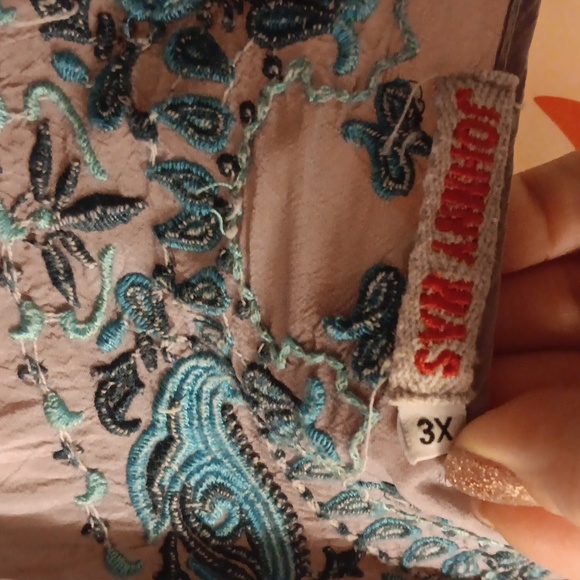 Johnny Was Tunic dress cover up - Picture 2 of 5